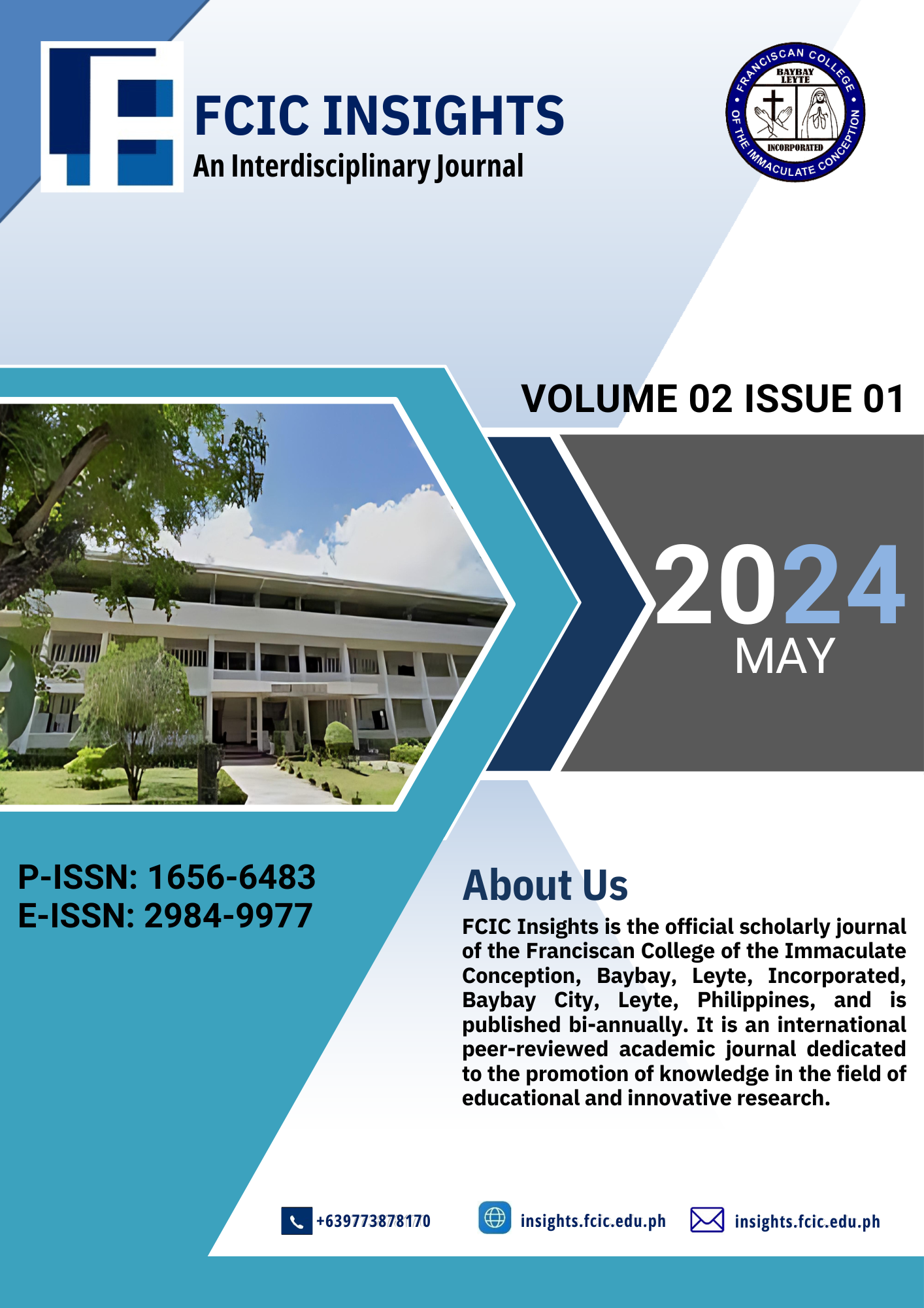 					View Vol. 2 No. 01 (2024): FCIC INSIGHTS
				